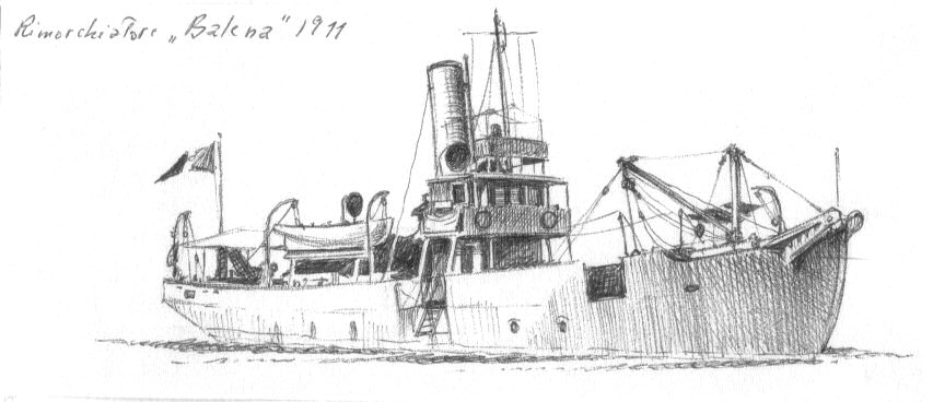1911 - Rimorchiatore 'Balena'